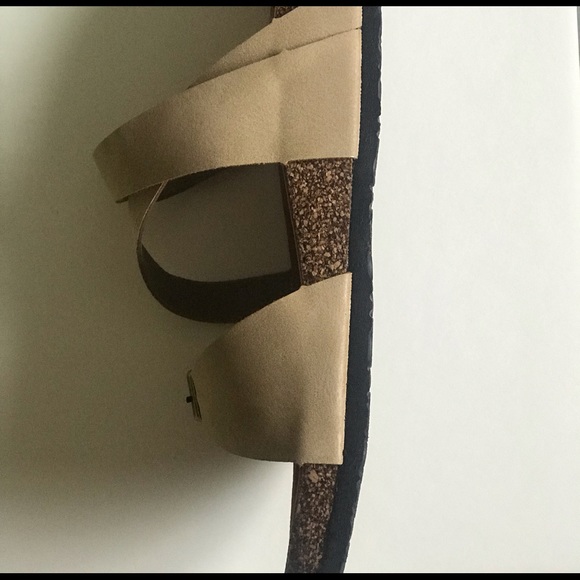 Nude Cork Slide Sandal ** Brand New ** - Picture 5 of 7